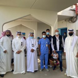 معايدة مستشفى بقيق العام للمستفيدين بمناسبة عيد الأضحى المبارك