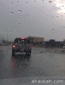 أمطار من خفيفة إلى متوسطة على الرياض