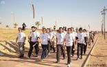 أكثر من 800 مشارك ومستفيد من توعية ” أمش30 ” في حفر الباطن