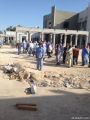 استياء بين عمال مقاول المبنى الجديد لمحافظة الخفجي