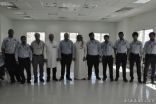 إنطلاق حملة تبرع  الدم بمعهد البترول التقني بطلاب أرامكو السعودية