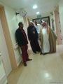 محافظ الخفجي يزور المستشفي العام بزيارة مفاجئة