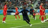 مباريات كأس العالم 2018  دور الأربعة :  فرنسا الى المباراة النهائية بعد تغلبها على بلجيكا
