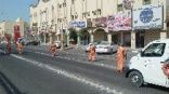 بلدية محافظة الخفجي تستأنف حملتها الخاصة بالنظافة